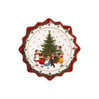 Villeroy & Boch Toy's Fantasy Gebäckteller tief, Kinder tanzen