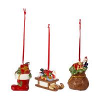 Villeroy & Boch Nostalgic Ornaments Ornamente Geschenke 3tlg.