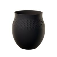 Villeroy & Boch Manufacture Collier noir Vase Perle groß