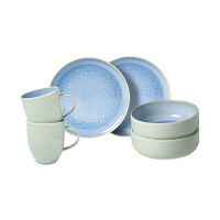 Villeroy & Boch Crafted Blueberry Fruehstuecks Set 6tlg.