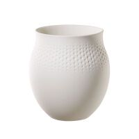 Villeroy & Boch Manufacture Collier blanc Vase Perle groß