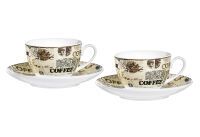 RITZENHOFF & BREKER Cappuccino 'Crema' 4er Satz