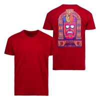 Crash Bandicoot T-Shirt \"Aku Aku Tribal\" Red XL English