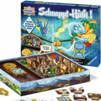 Ravensburger Schnappt Hubi, Gesellschafts- und Familienspiel, für Kinder und Erwachsene, Spiel des J