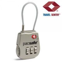 Pacsafe Prosafe 800 TSA Kabel Zahlenschloss Silver Taschen & Koffer Zubehör - Universal