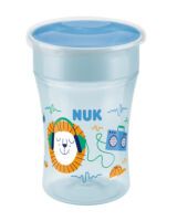 NUK Trinklernbecher Magic Cup 360°-Trinkrand 230ml blau (10255602)