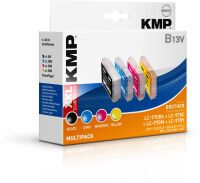 KMP B13V Vorteilspack kompatibel mit LC-970 Bk/C/M/Y Druckerpatronen