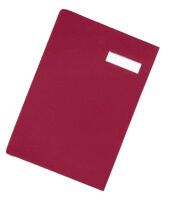 PAGNA Unterschriftsmappe Stoffeinband 20 Fächer rot (24191-11)