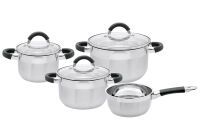 ELO Topfset 'Basic Black Steam' 4-teilig