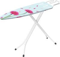 Gimi Junior Bügelbrett Bügeltisch Ironing Board 33x5x110cm Baumwolle, für Dampfbügeleisen, Mehrfarbig