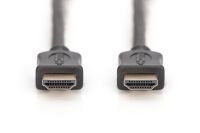 DIGITUS HDMI High Speed Anschlusskabel Typ A 1m Kabel und Adapter -TV/Video-