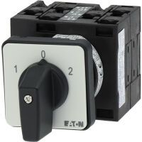 Eaton T3-3-8401/E - Toggle switch - 3P - Black - Metallic - Plastic - IP65 - 48 mm