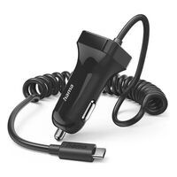 HAMA Kfz-Lader USB-C 12W 1m (Ladegerät)