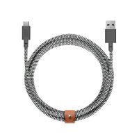 Native Union Belt USB-A auf USB-C Kabel 3m, zebra