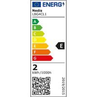Nedis LED LAMPE G4 1,5W 120LM  2700K (LBG4CL1)