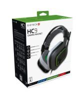 Gioteck - HC-9 Wired Gaming Headset for Xbox Series X/S, PS5, PS4, Switch, PC (Black/Green) Englisch