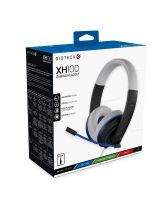 Gioteck - XH-100S Wired Stereo Headset for PS5, PS4, XOne, Xseries X/S, Switch, PC (White/Blue) Englisch