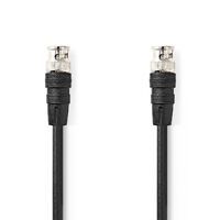 Nedis BNC-Videokabel / BNC-Stecker / BNC-Stecker / Vernickelt / 75 Ohm / 2.00 m / Rund / PVC / Schwarz / Label