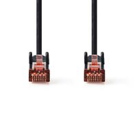 Nedis CAT6-Netzwerkkabel / RJ45 Stecker / RJ45 Stecker / S/FTP / 20.0 m / Rund / LSZH / Schwarz / Label