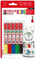 Marabu Porzellan- und Glasmaler 'KiDS' Maxi Fun 5-teilig