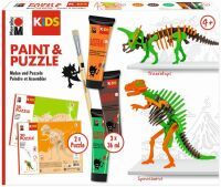 Marabu 'KiDS' Little Artist Paint und Puzzle-Set Dinos 6-teilig
