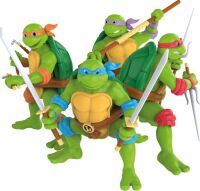 Golden Toys S.L. Teenage Mutant Ninja Turtles - Cowabunga Set (4 Figuren)