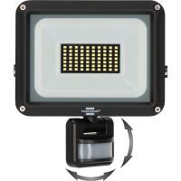 Brennenstuhl LED-Strahler JARO 4060 P (LED-Fluter zur Wandmontage für den Außenbereich IP65, 30W, 3450lm, 6500K, mit Bewegungsmelder)