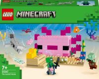 LEGO Minecraft 21247 Das Axolotl-Haus LEGO