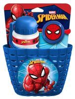 FAHRRADKORB SPIDERMAN BLAU SM250508