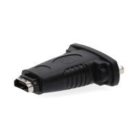 Nedis HDMI™ -Adapter / HDMI™ Eingang / DVI-D 24+1-Pin Buchse / Vernickelt / Gerade / ABS / Schwarz / 1 Stück / Box