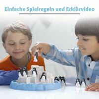 Ravensburger 21325 - Plitsch Platsch Pinguin - großer Spielspaß mit Geschicklichkeitsfaktor für Kind
