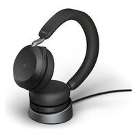 Jabra Evolve2 75 Stereo MS USB-C schwarz inkl Ladeschale