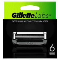  GilletteLabs Rasierklingen, 6 Ersatzklingen 