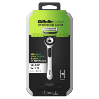 Gillette Labs, Rasierer mit Reinigungs-Element, Reiseetui, 3 Klingen