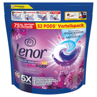 Lenor Waschmittel Allin1 PODS® Amethyst Blütentraum 52 Waschladungen