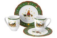 Hutschenreuther Kaffee-Set 'Wintertime' 4-teilig