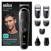 Braun MGK 3440 All-in-One Style MultiGroomingKit Bart- und Haarschneider