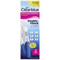 Clearblue Schwangerschaftstest Kombipack Double-Check & Anzeige der Wochen, 2 Tests (1 digital, 1 visuell)
