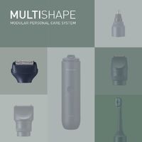 Panasonic MULTISHAPE 3-Klingen-Rasieraufsatz
