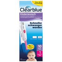 Clearblue Kinderwunsch Kombipack Ovulationstest & Schwangerschaftstest, 10+1 Tests 