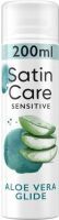 Gillette Satin Care Intimpflege Rasiergel Damen (200 ml), Gel Aloe Vera, Geschenk für Frauen
