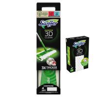 Swiffer 3D Starter Kit Bodenpflege + Nachfüllpackung