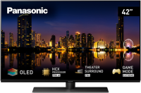 Panasonic OLED-TV 42" (106cm) 4K UltraHD Euronics Xklusiv TX-42MZN1508 black metallic