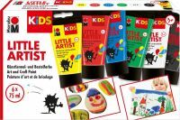 Marabu Künstler Mal- und Bastelfarbe 'KiDS' Little Artist 6er Set