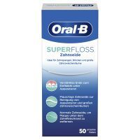 Multipack 4x Oral-B Superfloss Zahnseide, 50 Stk