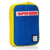 Blaze Evercade HMT Super Pocket Fabric Case (Capcom) Blue/Yellow Englisch