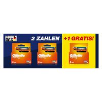 Gillette Fusion 5 Rasierklingen, 12 Ersatzklingen für Nassrasierer Herren mit 5-fach Klinge 