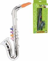 VEDES Großhandel GmbH - Ware Boogie Bee Saxophon silber, 36 cm