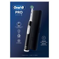 Oral-B Pro Series 1 Elektrische Zahnbürste/Electric Toothbrush, 1 Aufsteckbürste, 3 Putzmodi und Drucksensor für Zahnpflege, Reiseetui