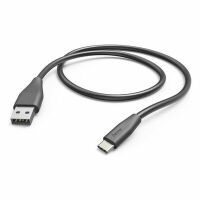 HAMA USB-A - USB-C  1 5 M  SW (USB-KABEL)